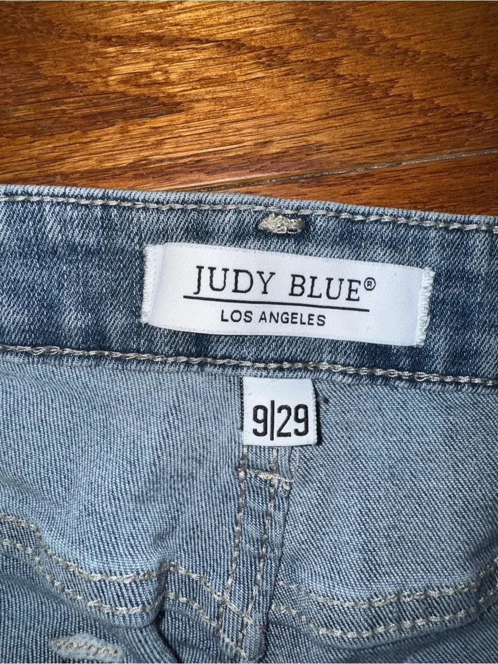 Judy Blue Distressed Mid-Rise Women’s Jeans